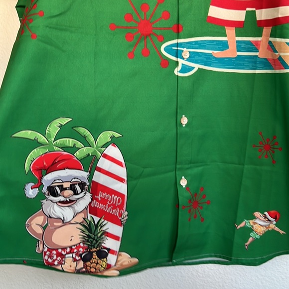 Christmas Aloha Shirt - Picture 7 of 15